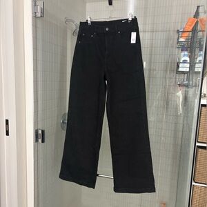 Gap NWT high rise stride ankle wide leg pant tall